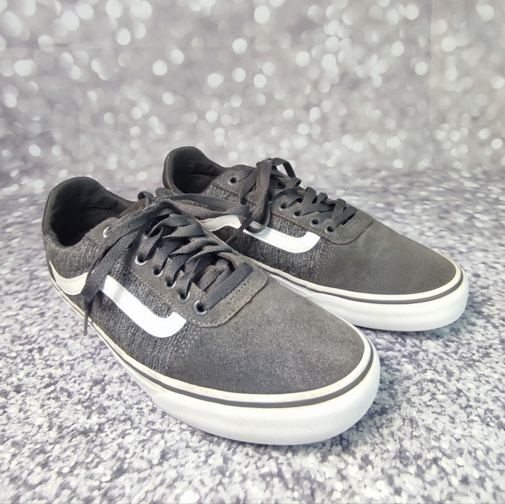 Vans Deluxe Comfort Grey suede Mens size 9.5